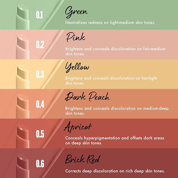 NYX PROFESSIONAL MAKEUP Pro Fix Stick Correcting Concealer, Buildable Medium Coverage Concealer Stick - Brick Red