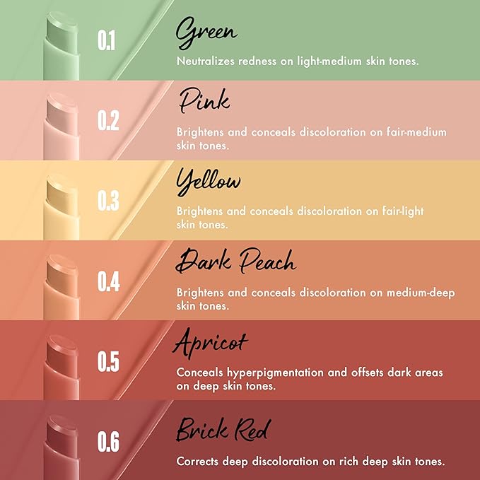 NYX PROFESSIONAL MAKEUP Pro Fix Stick Correcting Concealer, Buildable Medium Coverage Concealer Stick - Green