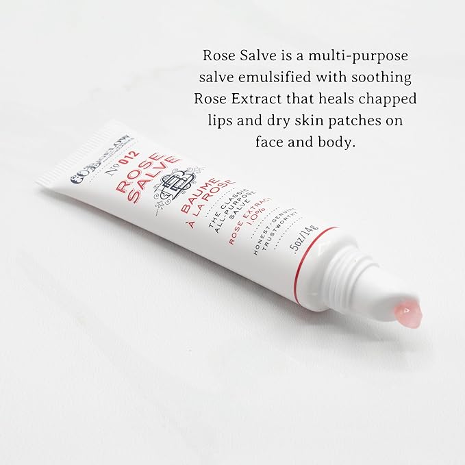 C.O. Bigelow Lip Balm Tube Trio, Variety Pack includes Rose Salve, My Favorite Lip Balm, Mentha Lip Shine, Moisturizing Lip Balms, 3 Pack, 0.5 oz Each