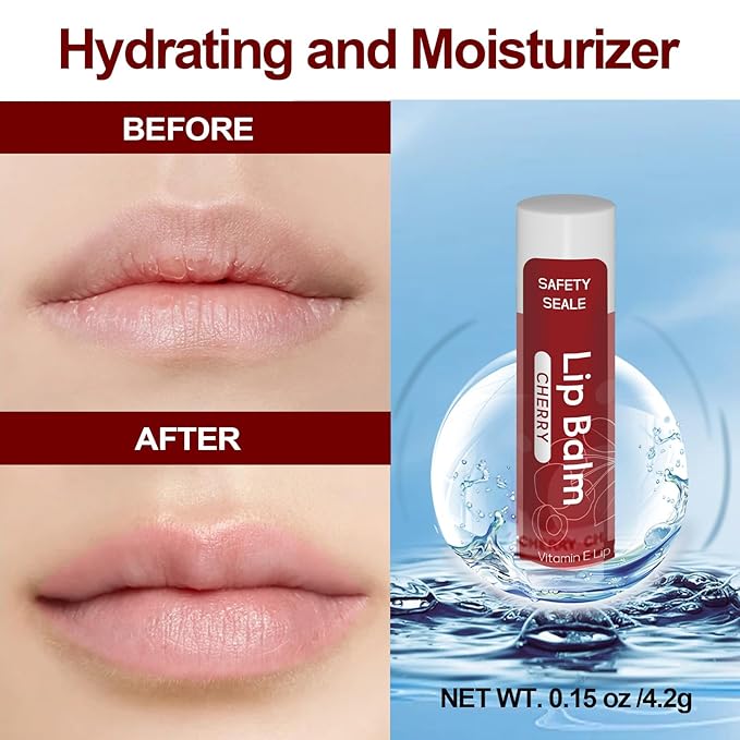 130 Pack Natural Lip Balm Bulk with Vitamin E and Coconut Oil - Moisturizing, Soothing, and Repairing Dry and Chapped Lips - 13 Flavors - Non-GMO 0.15 Oz