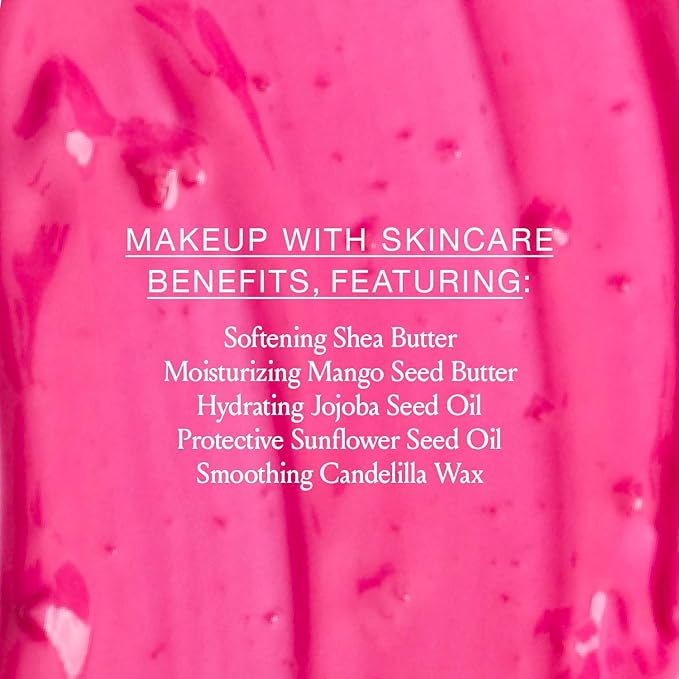 BOOM! by Cindy Joseph Boomstick Creamy Blush Stick and Lipstick - Long Wearing Blendable and Buildable Color - Vegan Multistick for Cheeks & Lips for Older Women & Mature Skin - Peony Pink