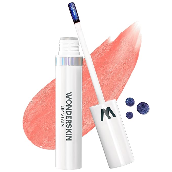 Wonderskin Wonder Blading Lip Stain Peel Off Masque - Long Lasting, Waterproof and Transfer Proof Pink Lip Tint, Matte Finish Peel Off Lip Stain (Crush Masque)