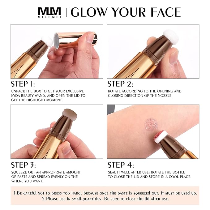 Liquid Blush Beauty Wand, Face Concealer Contouring With Halo Glow Liquid Filter Long Lasting & Smooth Matte Finish Liquid Illuminator Makeup Stick (02 Peach Pink)