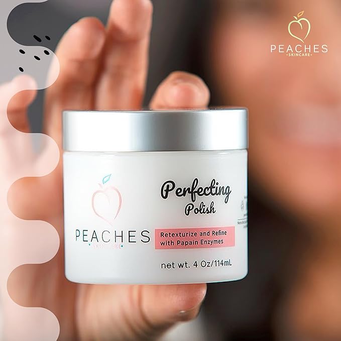 Vegan Exfoliating Scrub – Gentle Face Exfoliator for Delicate Skin with Sugar, Lavender, and Arnica Montana – Helps Improve Skin Texture and Clarity – Perfecting Polish (4 oz)