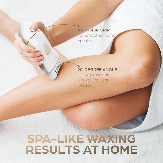 Epilady Legend 5 Rechargeable Epilator, 56 Tweezers, Dual Speed, Full-Body Epilator for Women, Auto Shut Off, Travel Case, Cleaning Brush