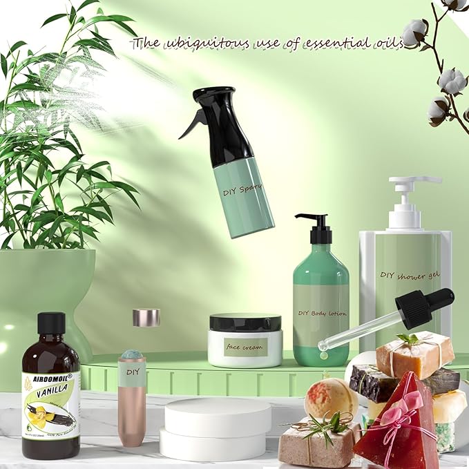 Vanilla Bean Essential Oil Warm Scented Oils Perfume Air Freshener Diffuser Candle Making Aroma Refill Wick Scent Skin Fragrance Oil 4 Fl Oz