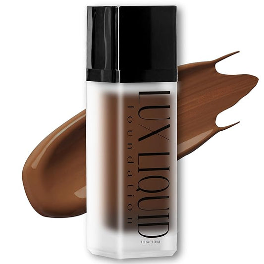 Organic Aloe-Based LUX Liquid Foundation, Natural Vegan Gluten-Free Made in USA, Kona