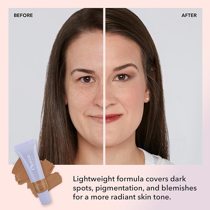 Clover Skin Is In Serum Foundation | Hydrating Face Serum, Lightweight Foundation, Cruelty-Free & Vegan | With Squalane And Sunflower Seed Wax | 30 ml - Shade 09 (Medium-Dark)