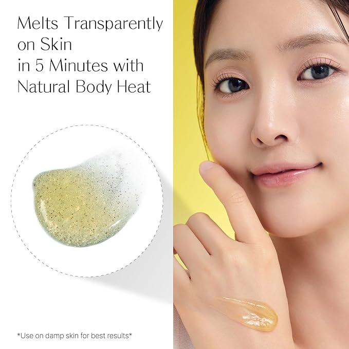 Honey Lemon Face Mask Wash-Off Pack & Scrub — 5-Minute, Exfoliating, Hydrating, Gentle for Sensitive Skin, with Manuka Honey & Lemon Extract, 3.52 oz (100 g)