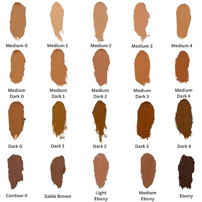 Mehron Makeup CreamBlend Stick | Face Paint, Body Paint, & Foundation Cream Makeup | Body Paint Stick Perfect for Halloween Makeup .75 oz (21 g) (Medium Dark 2)