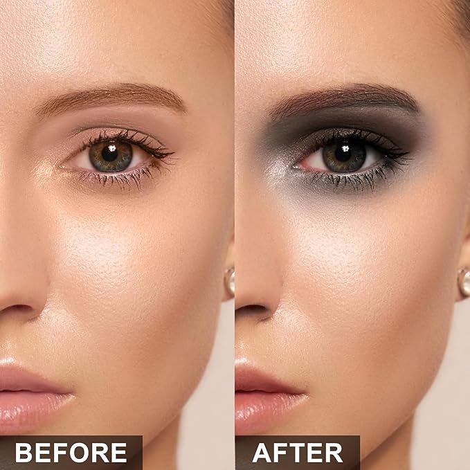 Eyeshadow, 9 Colors Eyeshadow Palette, Matte&Glitter&Shimmer Eyeshadow,for Eye Makeup Long Lasting Waterproof Eye Makeup Palette, Glitter Shimmer Professional Bright-Colored Eye Shadow(G005-3)