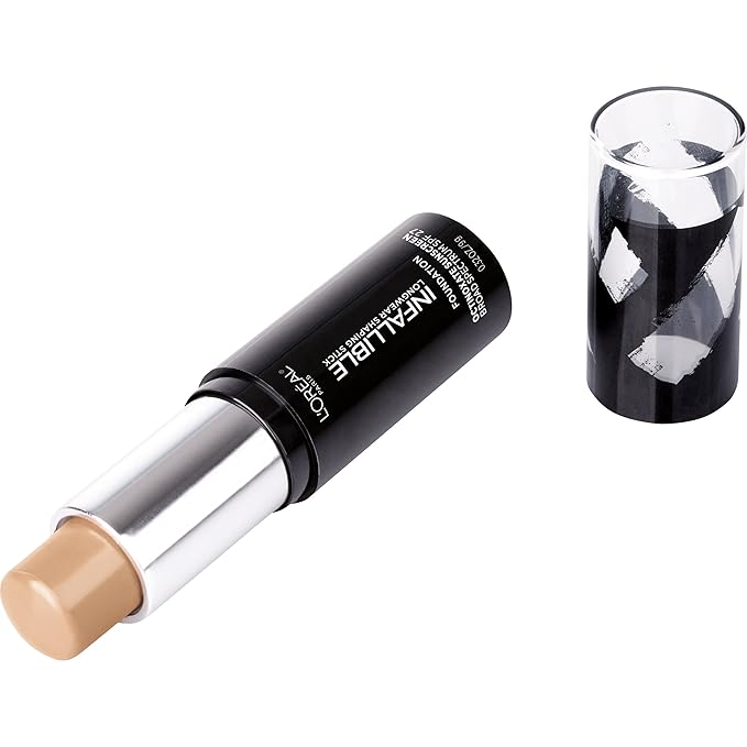 L'Oreal Paris Makeup Infallible Longwear Shaping Stick Foundation, 405 Sand, 1 Tube, 0.32 Ounce