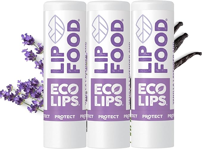 Eco Lips Lip Food - Nutrient Dense & Organic Lip Balm (Protect)