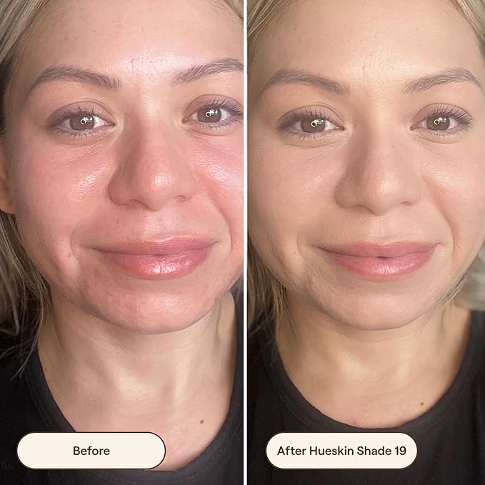 Live Tinted Hueskin Serum Concealer - Medium-to-Full Coverage Concealer with Niacinamide, & Hyaluronic Acid for Dark Circles, Fine Lines & Wrinkles, Buildable Long-Lasting Formula, 0.35 oz Shade 19