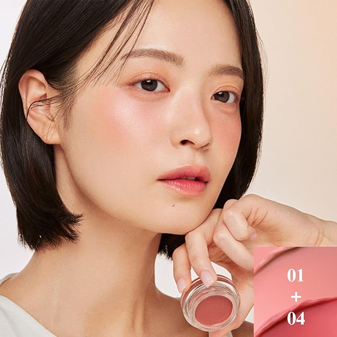 EGLIPS Lip & Cheek Glow Balm - Multi-Use Tinted Melting Balm Blush for Lips & Cheeks Builable and Blendable Texture (06 GLACIER, 0.18 oz)