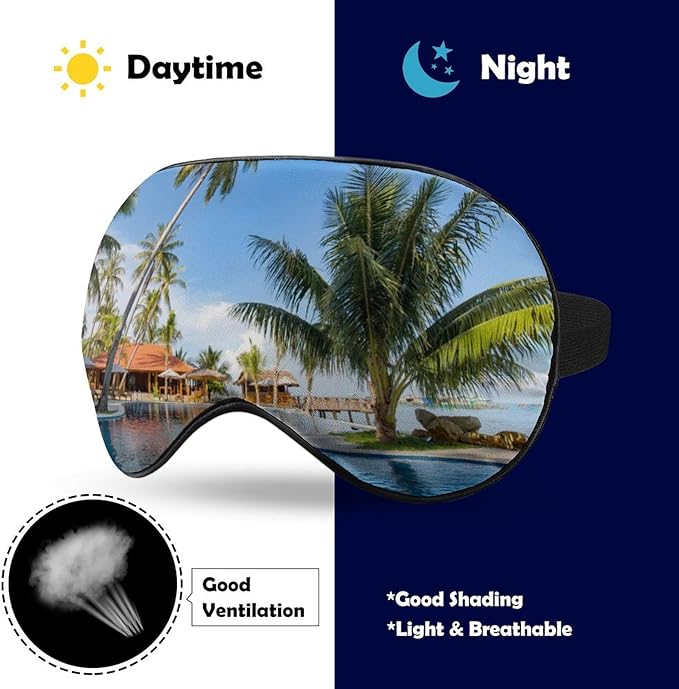 Custom Eye Mask Design Your Own Personalized Eye Shade Add Your Image Text Logo Light and Easy to Carry Effective Shadin Adjustable, BlueViolet, 8.1"x4.1"