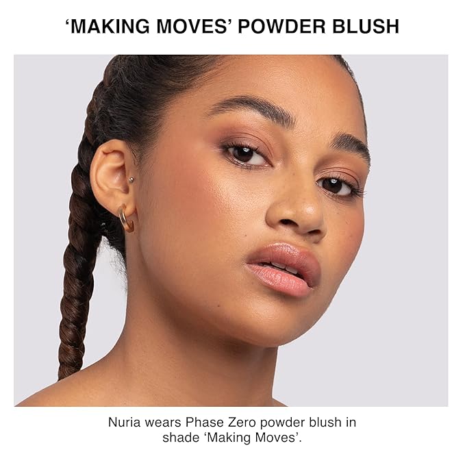 Makeup Powder Blusher - "Making Moves" - 4g / 0.141oz - Pigmented, Lightweight Powder Blushes for a Radiant, Natural Glow