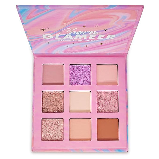 Eyeshadow, 9 Colors Eyeshadow Palette, Matte&Glitter&Shimmer Eyeshadow,for Eye Makeup Long Lasting Waterproof Eye Makeup Palette, Glitter Shimmer Professional Bright-Colored Eye Shadow(G005-2)