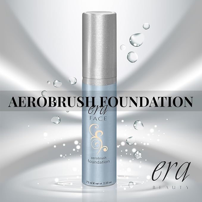 ERA Face spray makeup (Y3 Butterscotch, 2.25 oz) - airbrush foundation, everyday, buildable, professional spray on cosmetics by Era Beauty