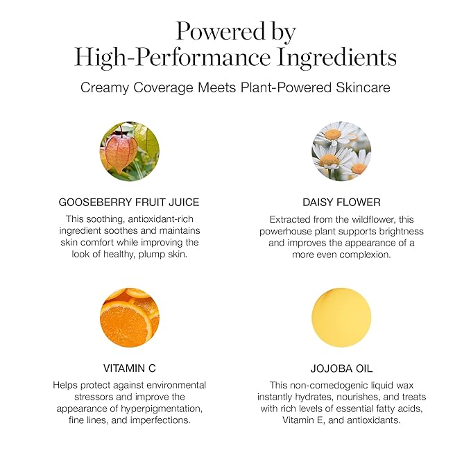 Ogee Complexion Perfecting Liquid Foundation - Lightweight Tinted Moisturizer For Face (Poplar 0.10C - Fair, White-Pink Undertones) - with Vitamin C & Jojoba Oil - Certified Organic & Made in USA