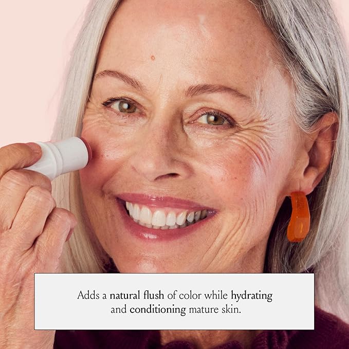 BOOM Beauty Boom Stick Rose Nude: 3-in-1 Cream Blush Stick for Eyes, Lips & Cheek, Long-Wearing Blendable & Building Color Vegan Lipstick for All Skin