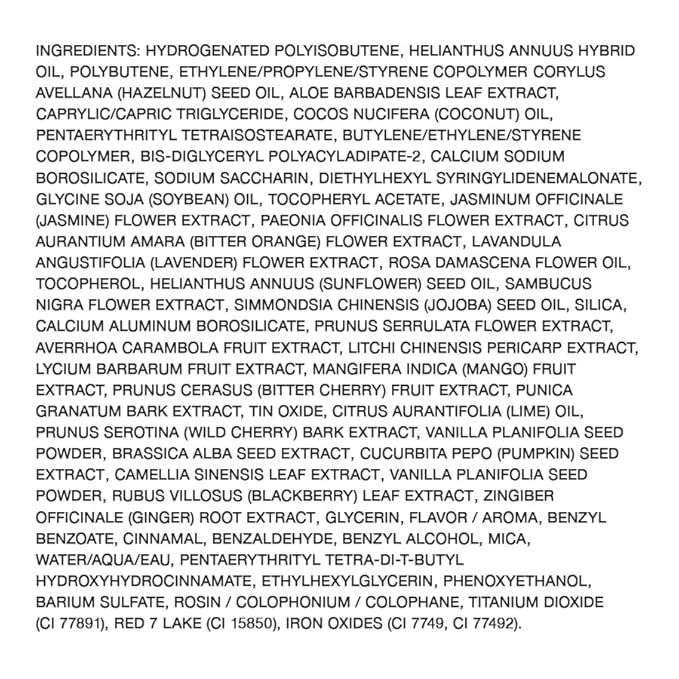 Milani Lip Oil with Vitamin E for Instant Hydration, Fruit Extract Infused Lip Treatment and Moisturizing Lip Gloss - Black Cherry Vanilla