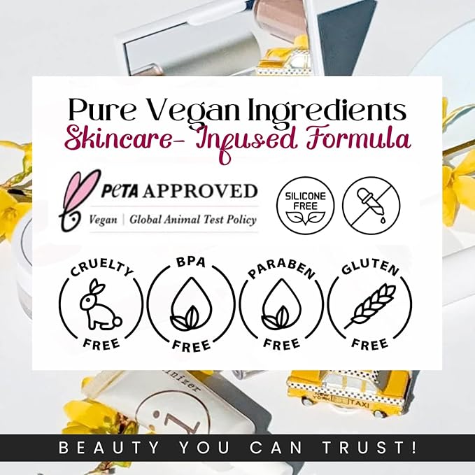 M2U NYC Liquid Highlighter Makeup – Lightweight Luminizer for Natural Radiant Glow with Shimmer – Ultra Smooth Hydrating Illuminator, Face, Cheekbone & Body Glow Enhancer Pink Pearl (Mermaid Tears)