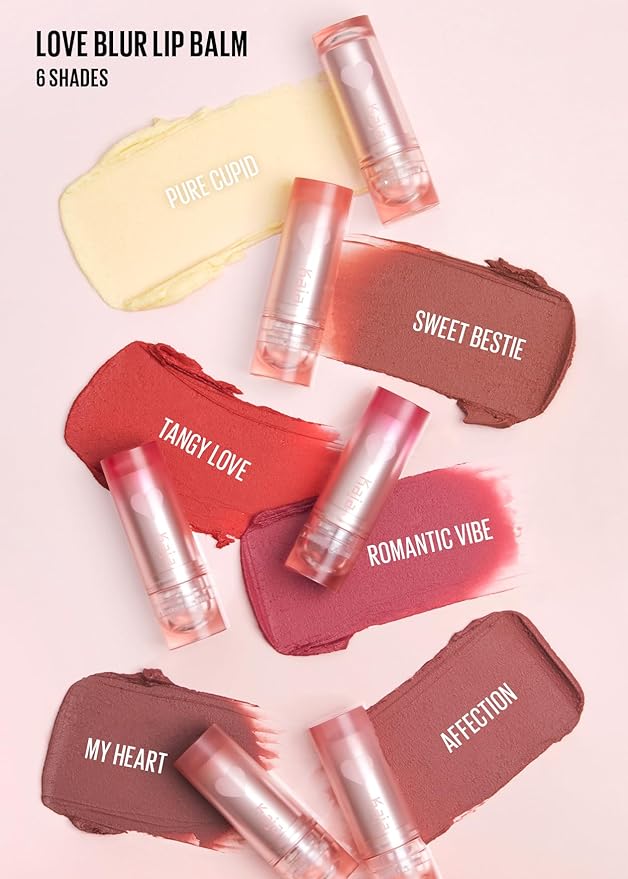 Kaja Love Blur Lip Balm - 03 Tangy Love | Soft & Comfort Semi-Matte Blurring Daily Color Lip Balm | Shea Butter, Avocado Oil, Citrus Unshiu Peel Extract, Vitamin E Infused |4g / 0.14oz.