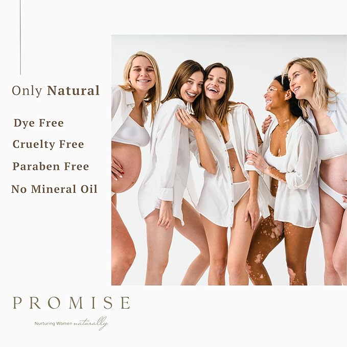 Promise Stretch Mark Prevention Bump Oil, Defense + Repair, Clean Pregnancy Skincare, Non-Toxic, Pregnancy Belly Oil, Vegan, Fast Drying