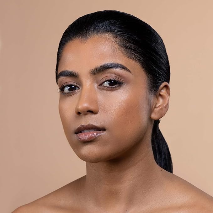 OFIR Skin Satin Medium Coverage Foundation | Vegan | Blue Light Protection | Non-Creasing | 1 FL OZ | (Cinnamon - Medium Deep Cool)