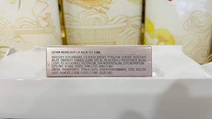 CATKIN Tinted Lip Balm Color Changing Lipstick Ultra Hydrating 100% Natural Lip Moistrurizer with Vitamin E Nourishing For Cracked & Dry Lips 0.12 oz Pink