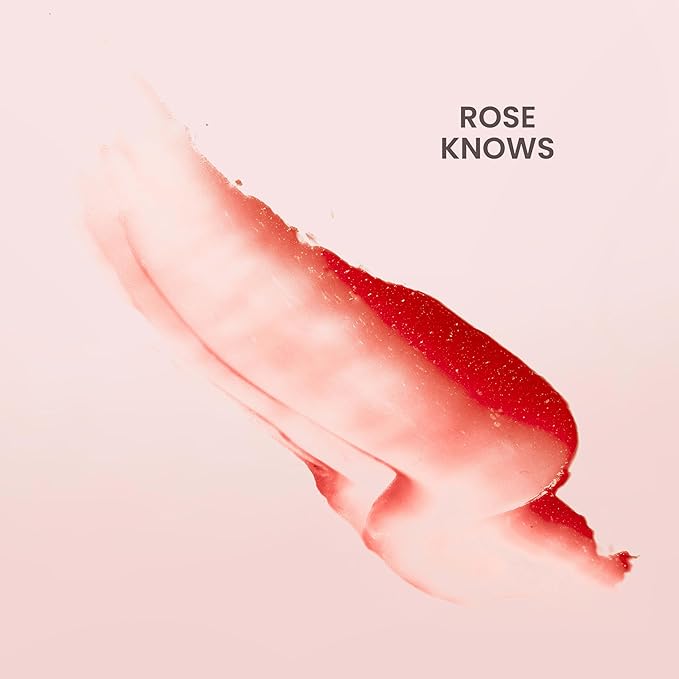 Burt’s Bees Back To School Dorm Essentials, Tinted Boosted Balm, Rose Knows, Hydrating Tinted Lip Balm with Vitamin C, E, and F Core, 24 Hour Lip Moisturizer, 100% Natural Origin, 1 Count, 0.16oz