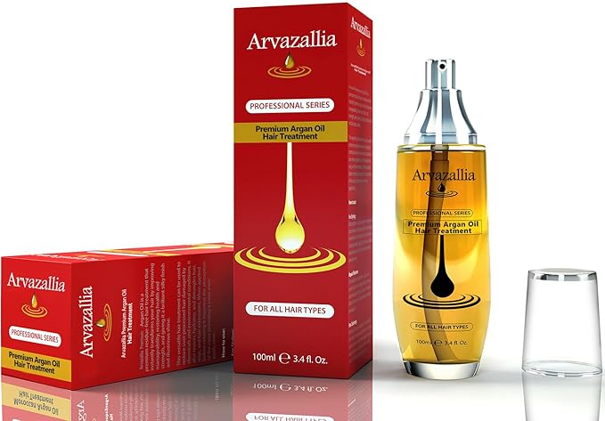 Arvazallia Argan Oil for Hair Treatment Leave in Treatment & Conditioner