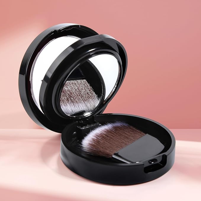 DE'LANCI Hydrating Cream Blush for Cheeks & Lips & Eyeshadow, Creamy & Long-lasting Waterproof Blush Balm, Lightweight Matte Blush for natural look, Travel Size, Highly Pigmented, Built-in Brush, Wine