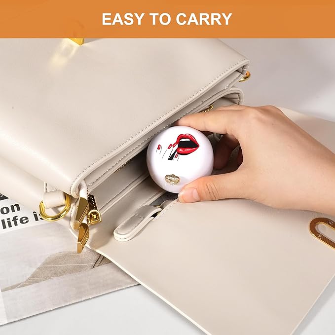 2 Pack Lip Balm Containers,Plastic Portable Empty Lip Balm Container with Mirror and Silicone Lip,Empty Lipstick Dispenser Box for Travel,Home