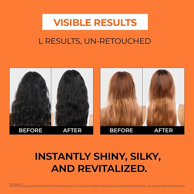 Mise En Scene Perfect Serum Original Bigger Size - Hair Oil for Frizzy & Dry Hair, Hydration and Nutrition Hair Essence for Damage Care, Floral Fragrance, Korean Hair Care Product, 3.71 Fl Oz.