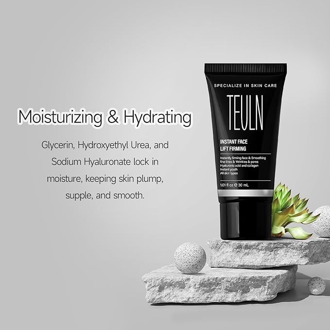 2.0 Instant Face Lift Cream,Instant Face Tightener,Smoothing Fine Lines, Deep Wrinkles and Pores ，Rapidly Improves the Look of Aged Skin 1.01oz