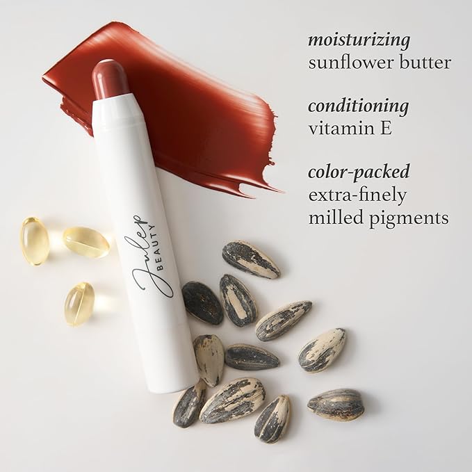 Julep It's Balm: Tinted Lip Balm + Buildable Lip Color -Rich Plum - Natural Gloss Finish - Hydrating Vitamin E Core - Vegan