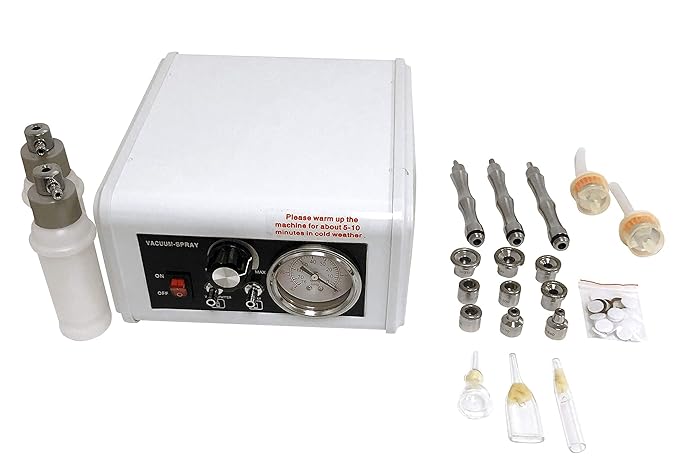 Prime 14 in 1 High Frequency Aromatherapy Steamer, Galvanic, Brush Massager, Vacuum Extractor, Diffuser and Hot Towel Warmer