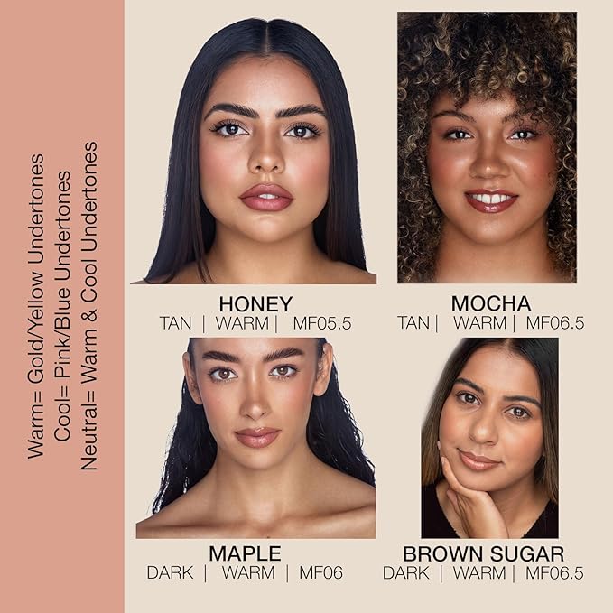 bellapierre Mineral Foundation SPF 15 - Loose Powder Foundation | Vegan & Cruelty Free Natural Makeup | Full Coverage Matte Finish | Hypoallergenic | Oil & Talc Free - 0.32 Oz - Acorn