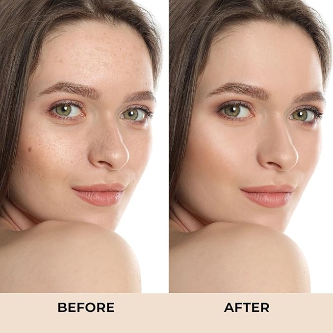 M. Asam MAGIC FINISH Supercharge Serum Foundation Cool Honey (1.01 Fl Oz) - Moisturizing Make Up & Firming Face Serum In One, Anti-aging CC Cream With Optimal Coverage & Hyaluronic Acid