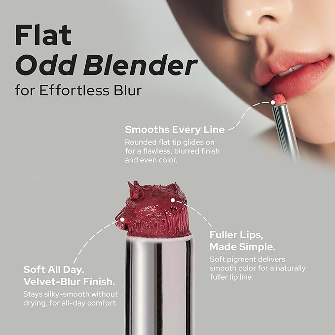 Unseen Blur Lip Tint Long-Lasting Stain, Blendable 3.2g (Heavy Mute, 3.2)
