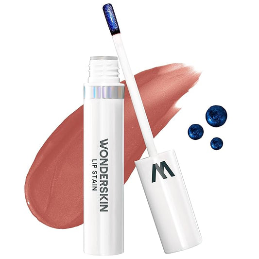 Wonderskin Wonder Blading Lip Stain Peel Off Masque - Long Lasting, Waterproof and Transfer Proof Nude Lip Tint, Matte Finish Peel Off Lip Stain (Lovely Masque)