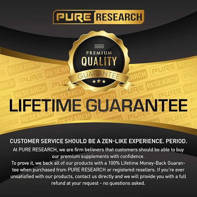 PURE RESEARCH Neck Firming Cream - Anti Wrinkle Cream Day & Night Face Neck and Décolleté Cream - Moisturizing, Lifting & Hydrating