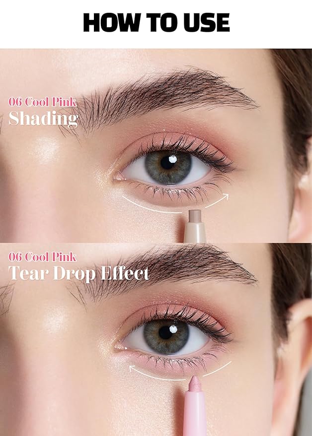 COLORGRAM Under Eye Highlighter Stick 07 Warm Peach | Silky-Smooth Long-Lasting Highlighter & Contouring Stick for Smudge-Proof, Shining Daily Makeup | K-Beauty Face Highlighters & Luminizers