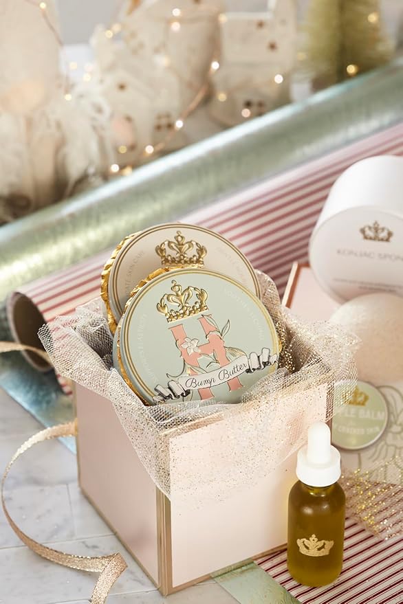 Bump Butter: 100% Natural Whipped Cocoa Butter Formula for Growing Baby Bumps - Soothing & Nourishing with Neroli & Frankincense - 3.4 Fl Oz/100 ML