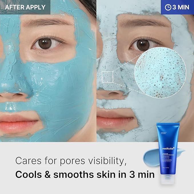 Medicube All-in-One Duo for Pore and Skin Texture Care: Zero Pore Pads 2.0 and Zero Pore Blackhead Mud Facial Mask
