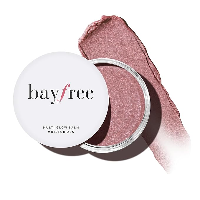 Multi Glow Balm, Cream Blush for Cheeks, Blush Balm Face Makeup, Radiant Finish, Hydrating, Creamy, Lightweight & Blendable Color, Vegan Face Balm, 0.63 Oz (Pink Camellia)
