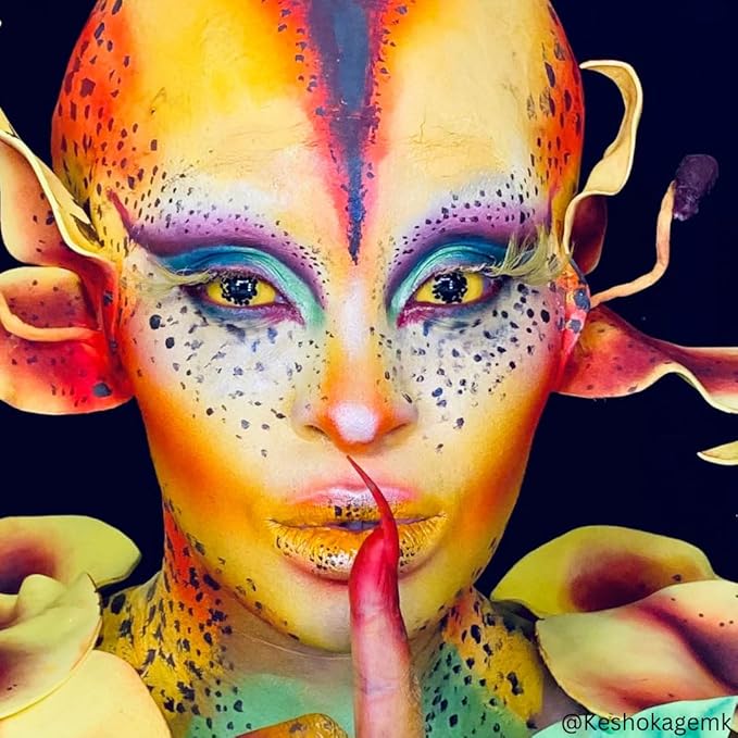 Mehron Makeup Liquid Makeup | Face Paint and Body Paint Perfect for Halloween, Cosplay I Air Brush Compatible 4.5 oz (133 ml) (Yellow)