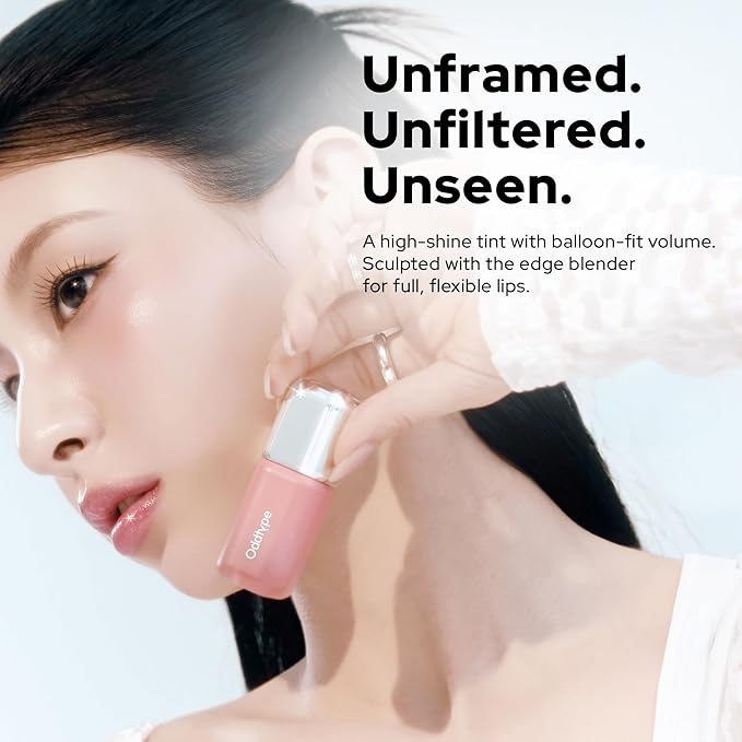 Unseen Balloon Tint, 9 Colors Set for All Skin Types. Buildable Color, Long Lasting Glossy Lip Stains, Lightweight Lip Gloss Make up (676 Q, 0.11 Ounce (Pack of 1))